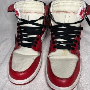 Jordan 1 x Off-White OG Chicago 
mens size 10 they need some cleaning